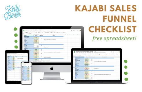 how to set up your kajabi sales funnel
